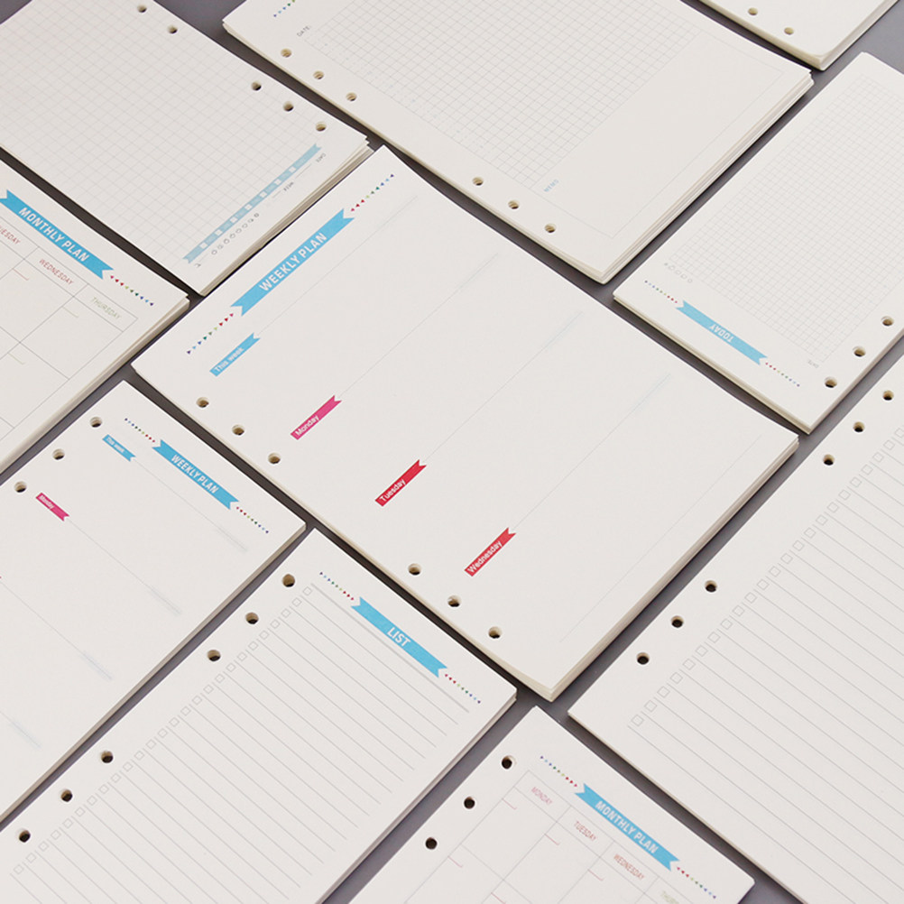 40Sheets A6 Size 6-Hole Refill - Travel Notebook Journal recension och pris