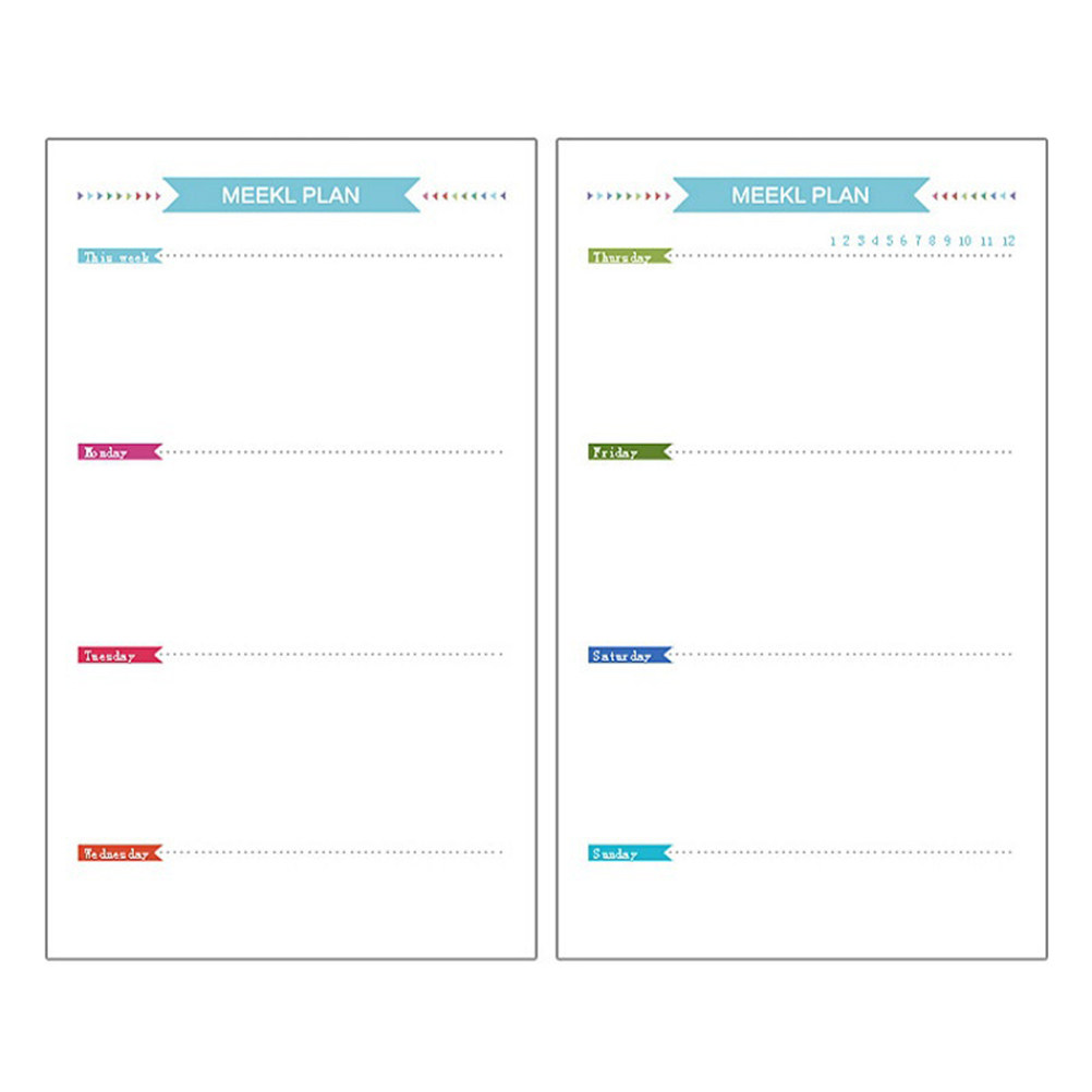 40Sheets A6 Size 6-Hole Refill - Travel Notebook Journal recension och pris