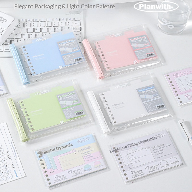 Planwith Mini B7 Loose Leaf No - Travel Notebook Journal recension och pris