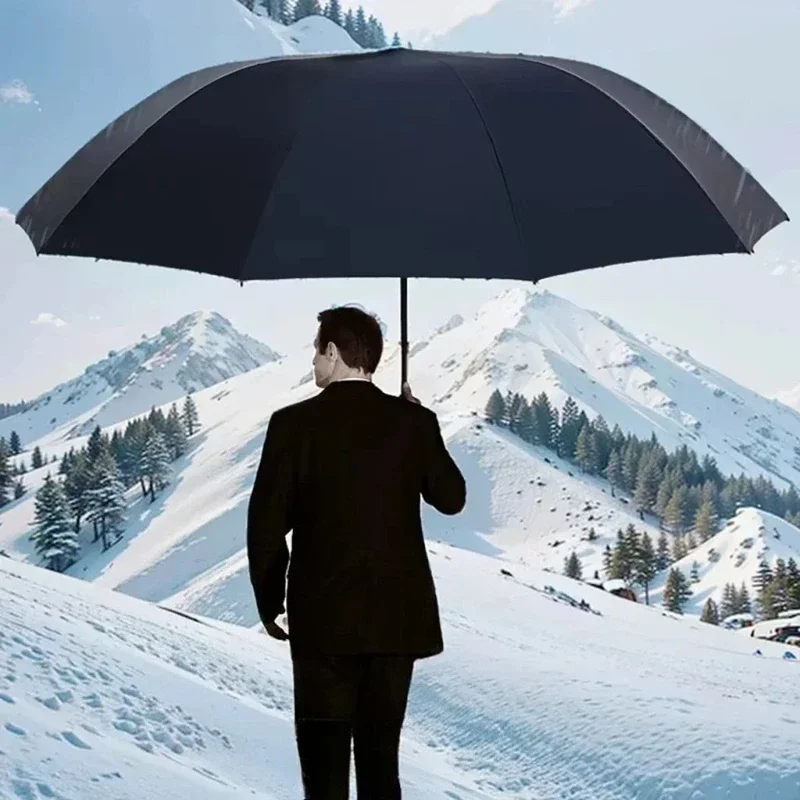 130cm Extra-large Folding Umbr - Travel Umbrella Compact recension och pris