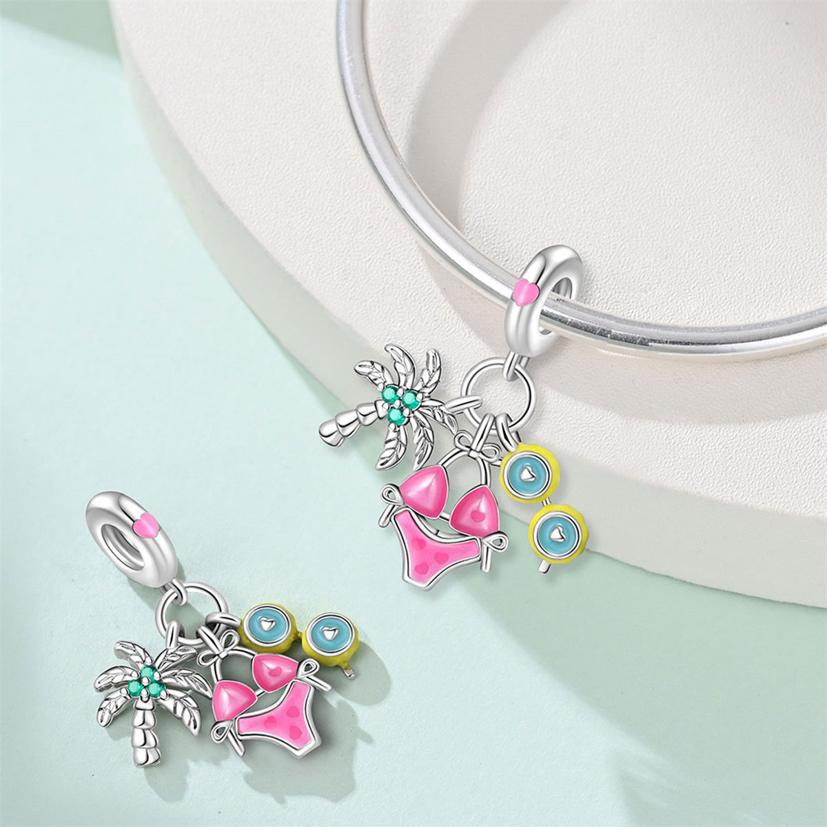 Original Charms Silver Plated  - Travel Accessories Gifts For Women recension och pris