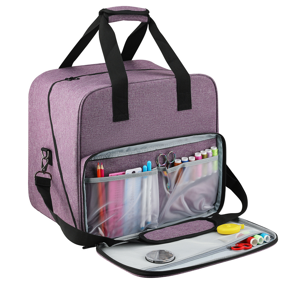 Large Sewing Machine Bag Gray  - Travel Accessories To Sew recension och pris