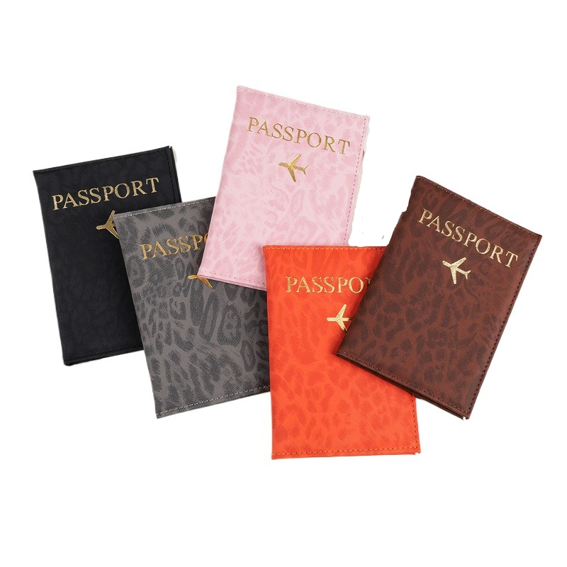 Leopard Print Travel Passport  - Travel Accessories Passport Holder recension och pris