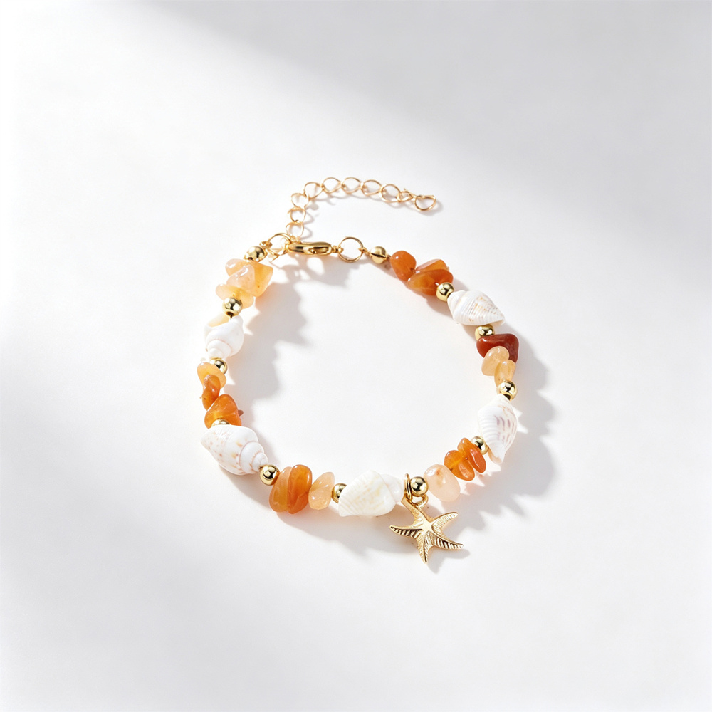 Bohemian Starfish Pendant Brac - Travel Accessories Gifts For Women recension och pris