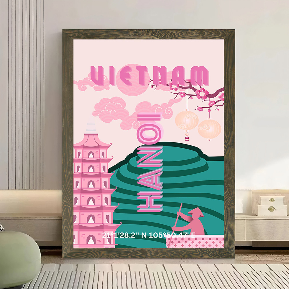 Vietnam Hanoi Travel Canvas Wa - Travel Accessories Vietnam recension och pris