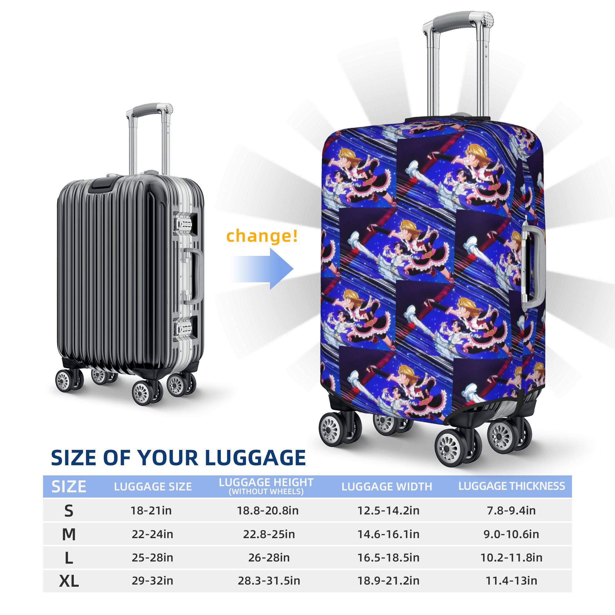 Custom Pretty C-Cures Luggage  - Travel Accessories Inc recension och pris