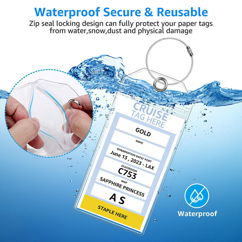 5PCS Vertical Transparent Wate - Travel Accessories Unique recension och pris