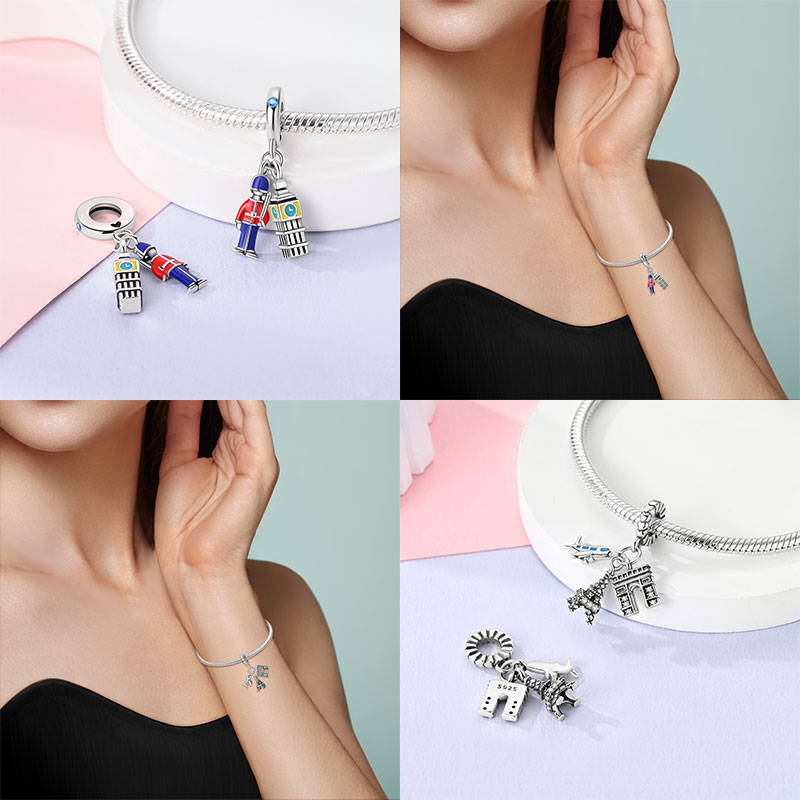 World Landmark Beads Original  - Travel Accessories Gifts For Women recension och pris