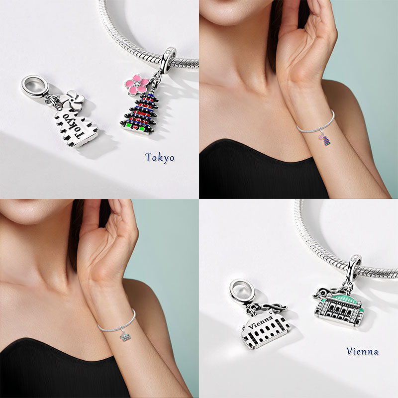 World Landmark Beads Original  - Travel Accessories Gifts For Women recension och pris