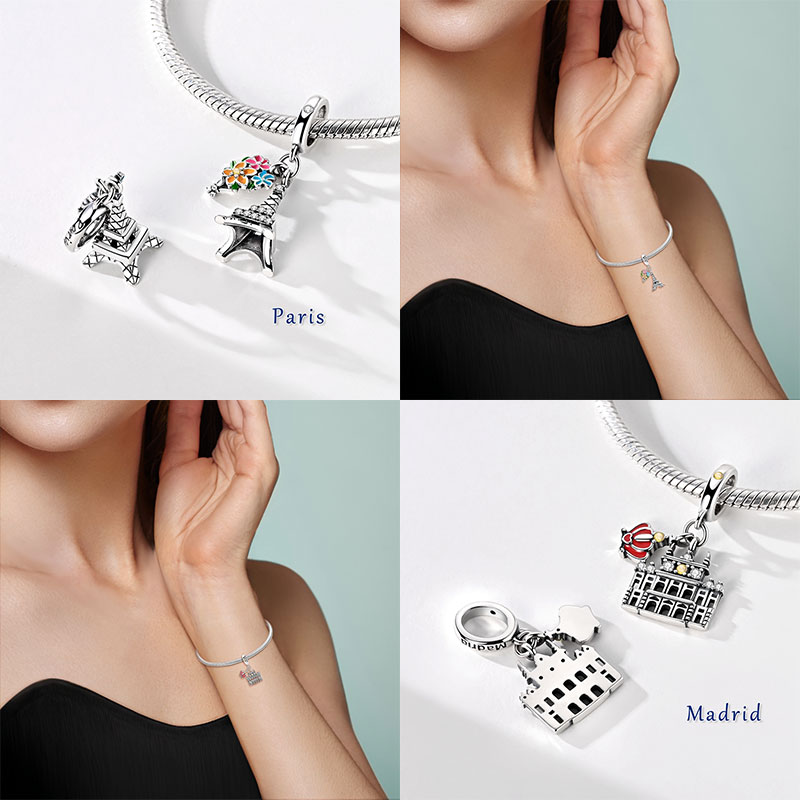 World Landmark Beads Original  - Travel Accessories Gifts For Women recension och pris