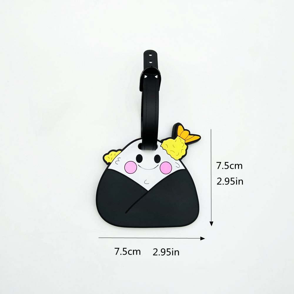 2pcs Cute Zongzi Food Luggage  - Travel Accessories Unique recension och pris