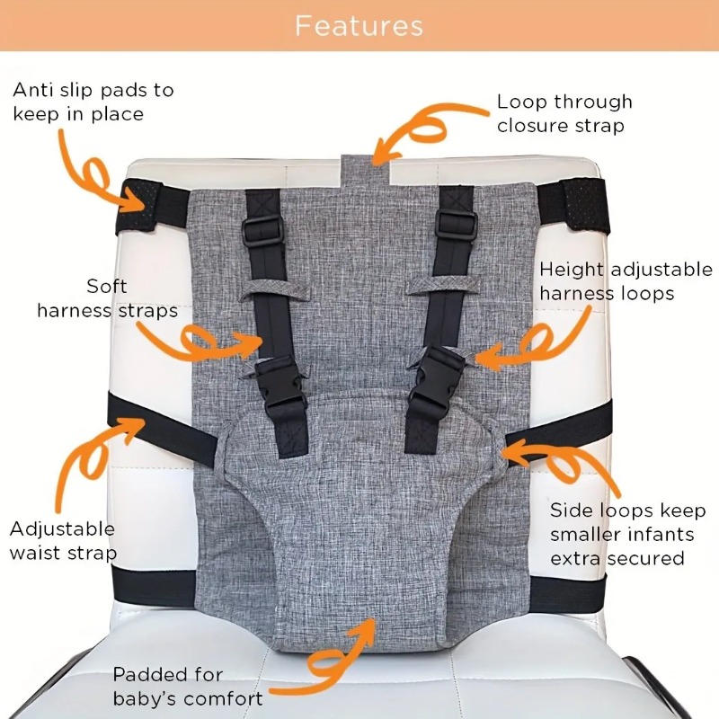 Adjustable Baby Dining Chair S - Travel Accessories For Baby recension och pris