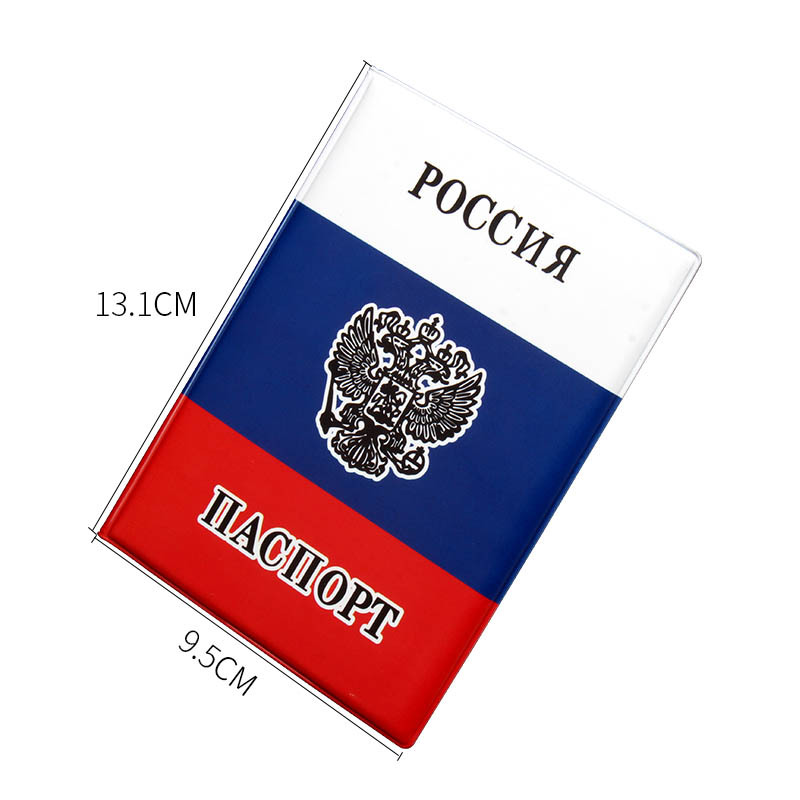 Russian Flag Passport Cover PV - Travel Accessories Passport Holder recension och pris