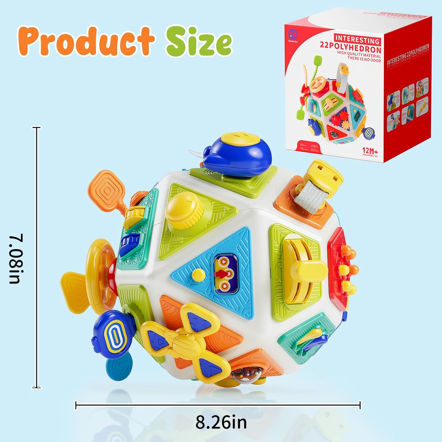 22-in-1 Baby Busy Board Activi - Travel Accessories For Baby recension och pris