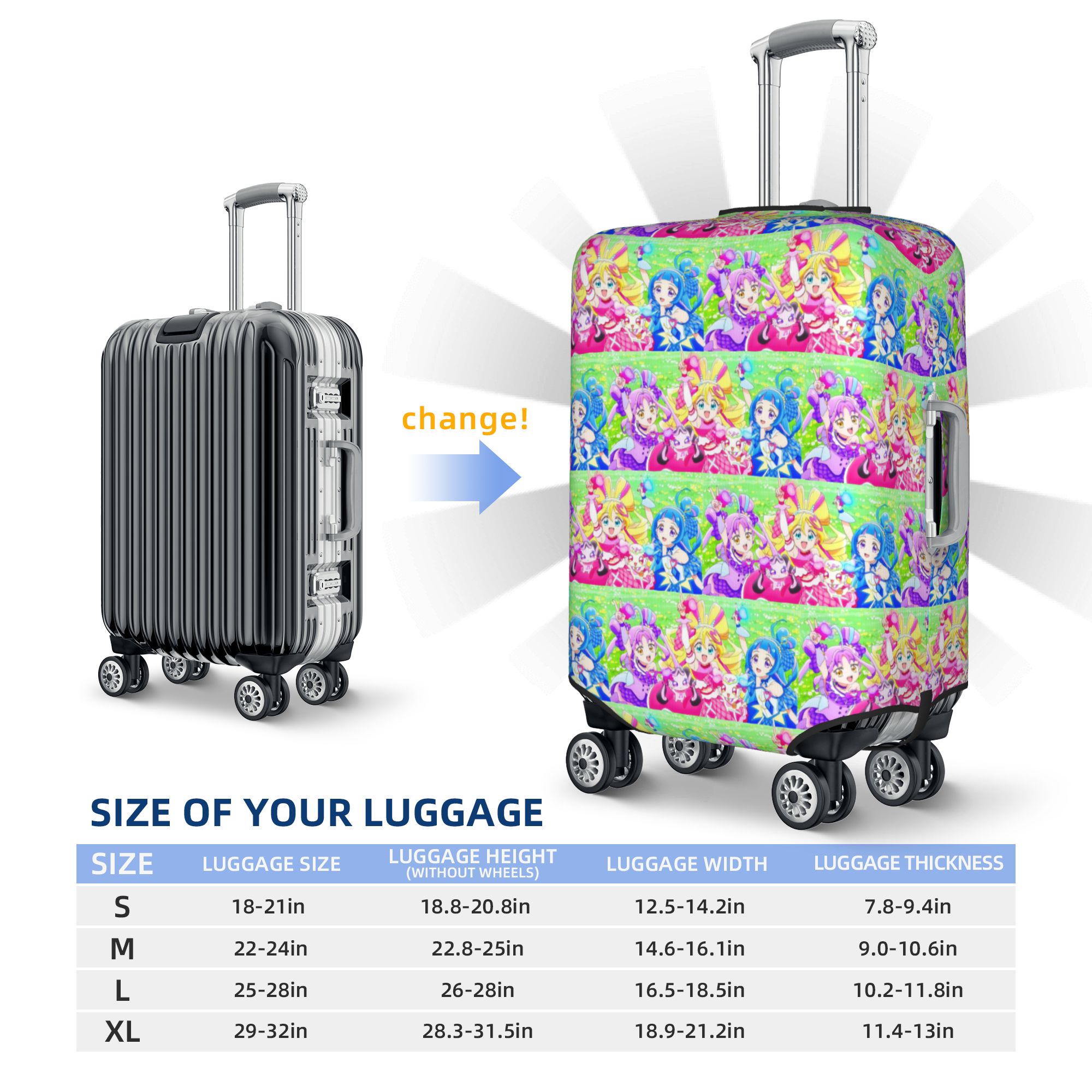 Custom Pretty C-Cures Luggage  - Travel Accessories Inc recension och pris