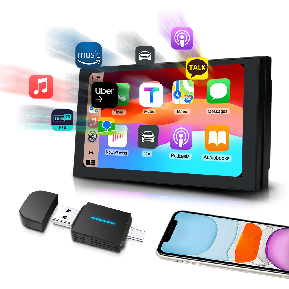 Android Auto Wireless Carplay  - Travel Plug Type C recension och pris