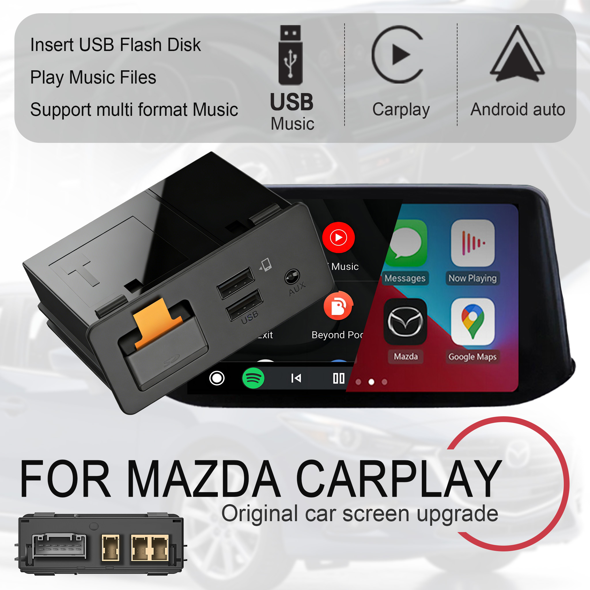 Wireless Android Auto And Carp - Travel Plug Type C recension och pris