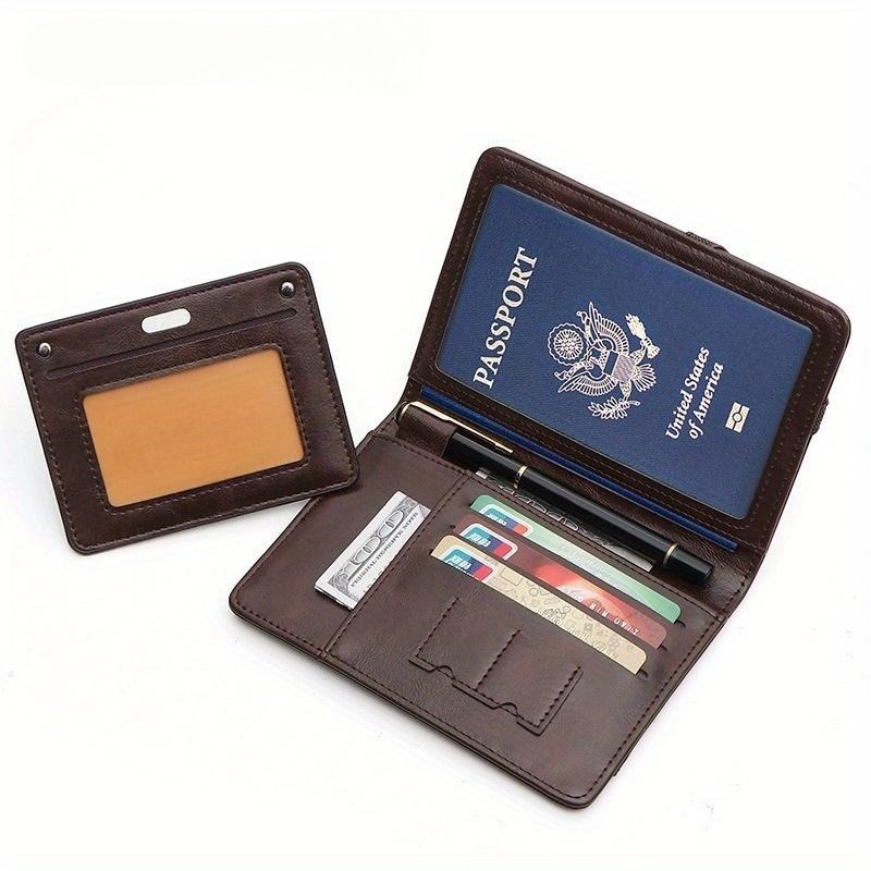 1PC Lightweight Passport Walle - Travel Accessories For Plane recension och pris